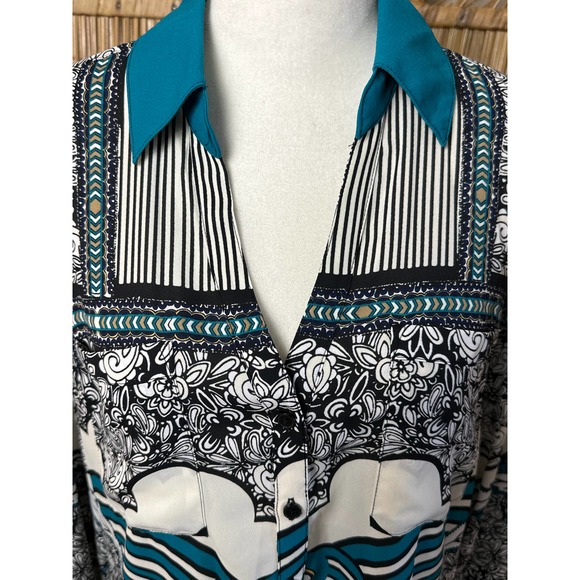 Express The Portofino‎ Shirt Women's Medium - Picture 5 of 11